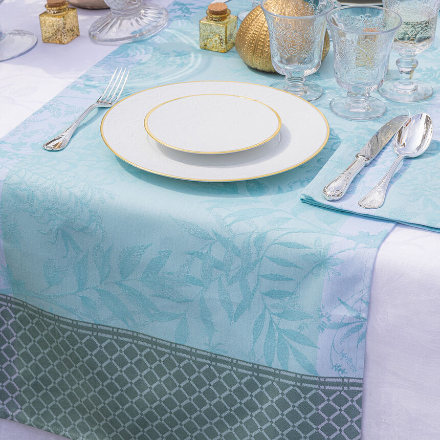 Striscia da tavola Jardin d'Eden Cascade 50x150 100% cotone, , hi-res image number 2